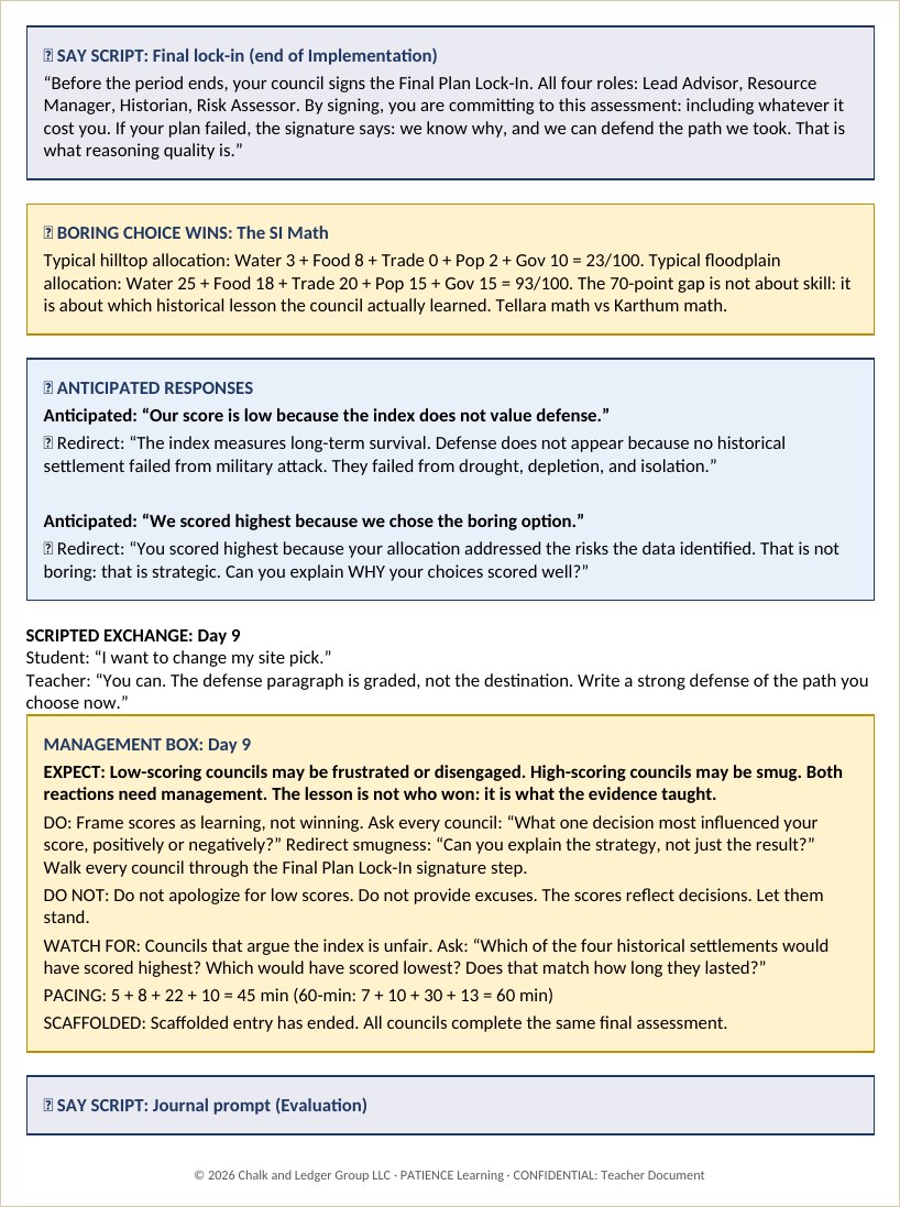 The grading note: graded on reasoning, not how it turns out